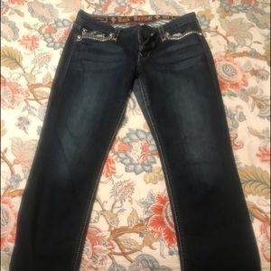 Rock Revival 32 sherry dark wash